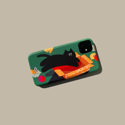 Jumping in the Fruit box for phonecase, 오나이스피스
