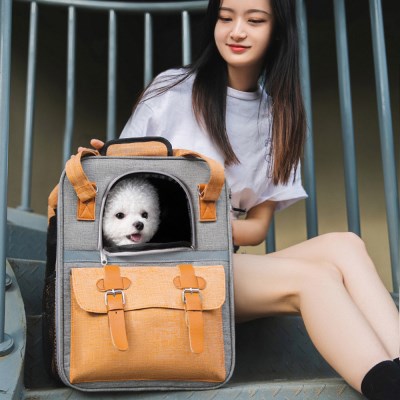 강아지 고양이 포터블 외출가방 대용량 백팩