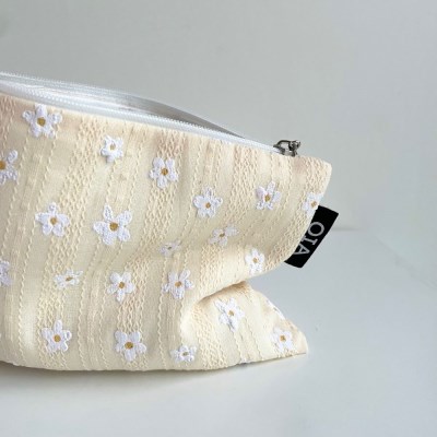 [OIA] Flat pouch - daisy yellow