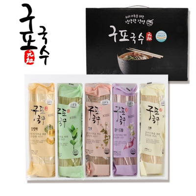 명품 구포국수 /5색국수/선물세트