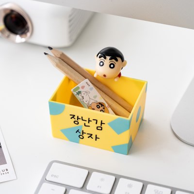 짱구 피규어 데스크 정리함 오거나이저 CDO-F01