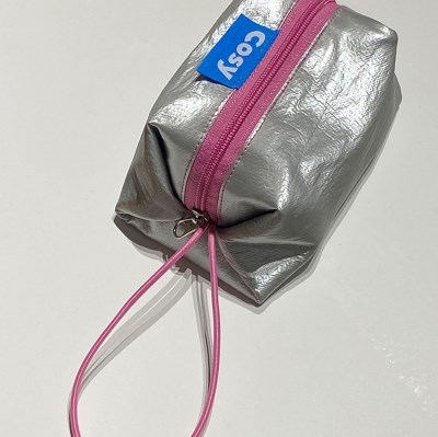 RICO CUBE POUCH ( SILVER )