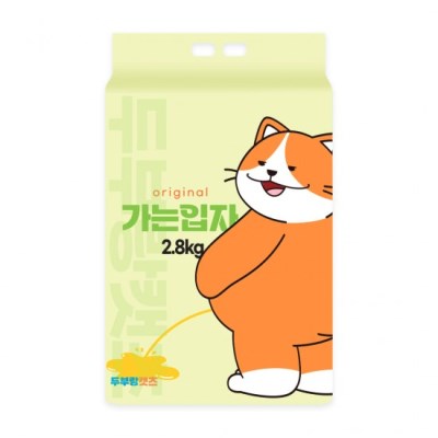 두부랑캣츠 가는입자 오리지널 두부모래 7L(2.8kg)