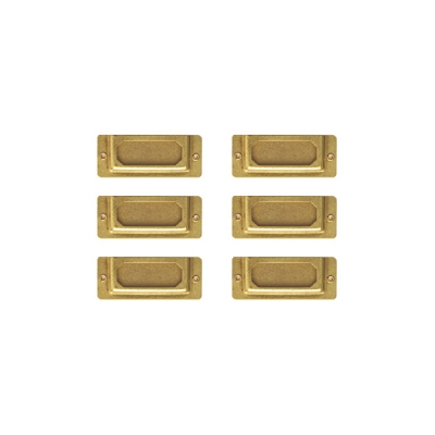 [BRASS PRODUCTS] LABEL PLATE