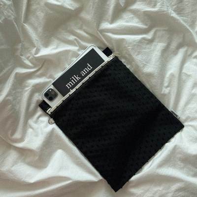iPad Book Pouch - Black Truffle