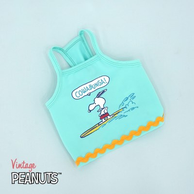 [Peanuts] 피너츠 빈티지 서퍼쿨크롭티셔츠