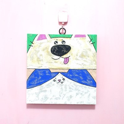 강아지 고양이 벽인테리어 그림 동물 액자