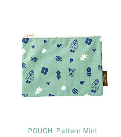POUCH Pattern Mint