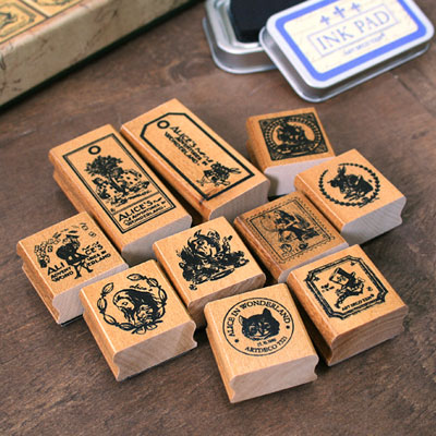 앨리스 스탬프 세트