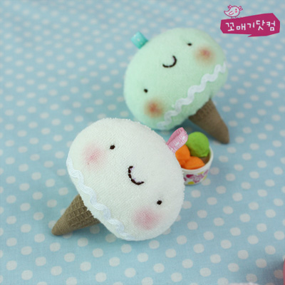 [DIY]바닐라&멜론 아이스콘 커플 만들기 패키지