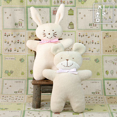 [DIY]토끼 & 곰돌이 삑삑이 만들기