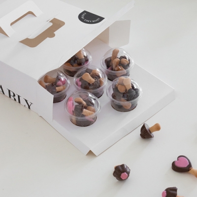 디유 수제 초콜릿 막대과자 만들기 DIY 세트 밀크초코송이