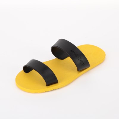 Two Straps, Yellow-Black