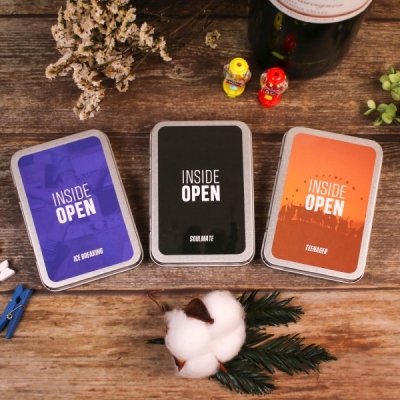 텐바이텐 10X10 : [INSIDE OPEN] 아이스브레이킹 질문카드 40 게임 퀘스천카드