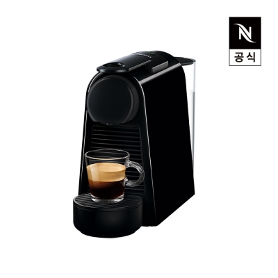 [네스프레소] 에센자미니 D30 에스프레소 캡슐 커피머신 블랙
