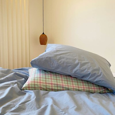Solid Pillow Cover (Azure)
