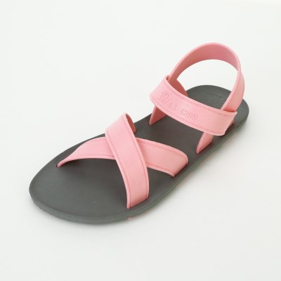 MC06 Cross Sandal, Gray-Light pink_(2282049)