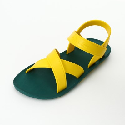 MC06 Cross Sandal, Green-Yellow_(2282048)