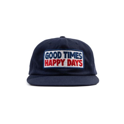 [BIGWAVE COLLECTIVE] GOOD TIMES WIDE CAP (NAVY)