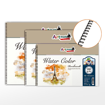 [아트메이트] 램브란트 워터컬러 스케치북 5절_(12649672)