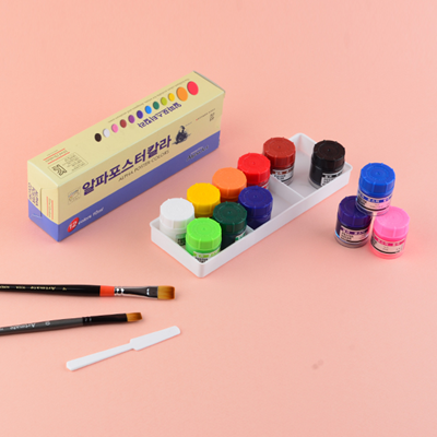 [아트메이트] 포스터칼라세트 학생용 10ml 12색_(12646844)