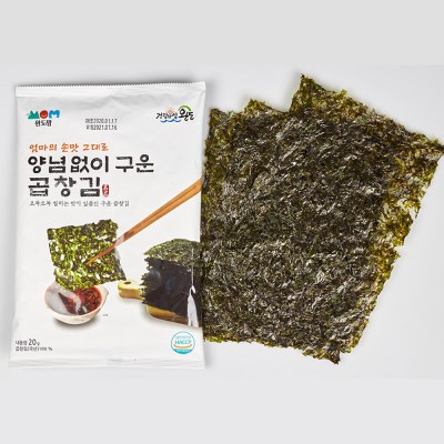 [남도장터]완도맘 구운 곱창김선물세트 6매x10봉