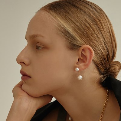 [손예진,태연,배우 김가은 착용][silver925]graceful earring