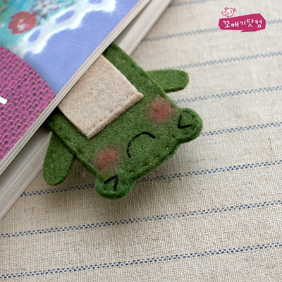 [DIY]돌돌돌 연두구리 만들기 패키지:이어폰 줄감개