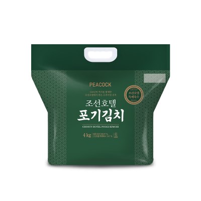 [피코크 공식] 피코크 조선호텔 포기김치 4kg