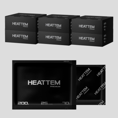 히트템 블랙 200g 초대용량 프리미엄 핫팩 (30개입)