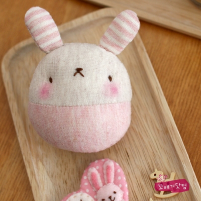 [DIY]마카롱 딸랑이 만들기 패키지-토끼