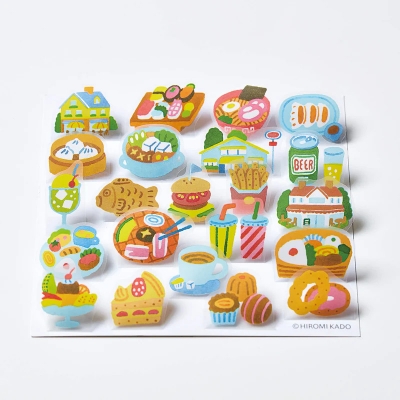 [HITOTOKI] Pop-up Stickers - Gourmet