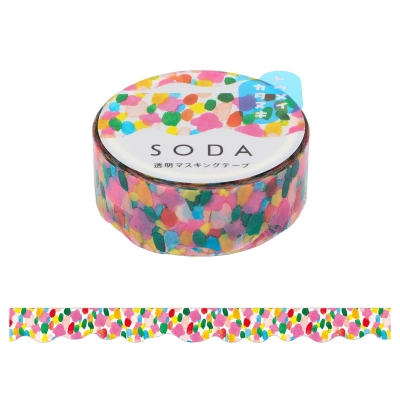 [SODA] Masking Tape Clear ver.2 (15mm)