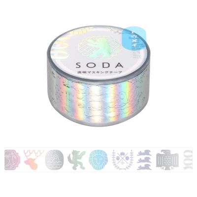 [SODA] Masking Tape Clear ver.2 (20mm)