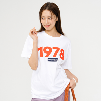 1978 BOX LOGO T-SHIRTS (WHITE)