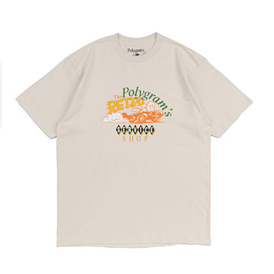 RETRO ROCKET T-SHIRTS (BEIGE)