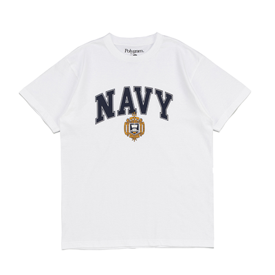 NAVAL ACADEMY T-SHIRTS (WHITE)