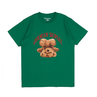 SUPLEX BEAR T-SHIRTS (GREEN)