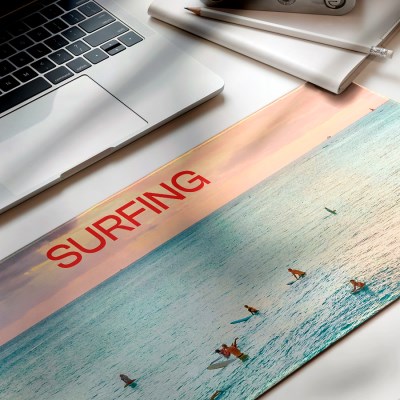 Surfing 서핑 데스크매트 장패드 책상덮개