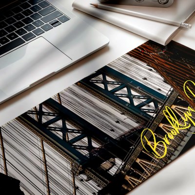 Brooklyn Bridge 브루클린 다리 데스크매트 장패드 책상덮개