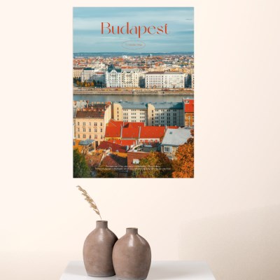 Budapest 부다페스트 종이포스터그림