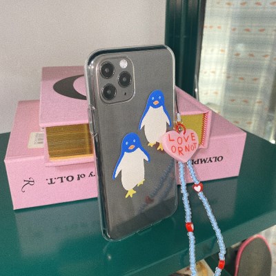 Penguin Clear Jelly Phonecase