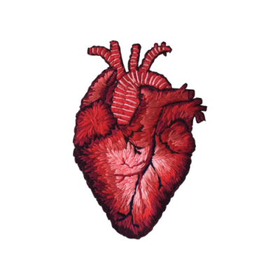 태틀리 Stitched Heart 타투스티커