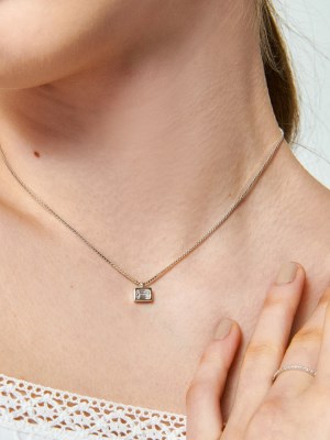 [유니제이] ST Lucente Silver Necklace In437