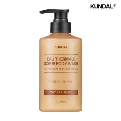 쿤달 오떼르말 스파 스크럽 바디워시 500ml 코지다즐링
