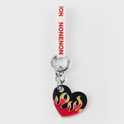 FLAME LOVE KEYRING(RED)_S