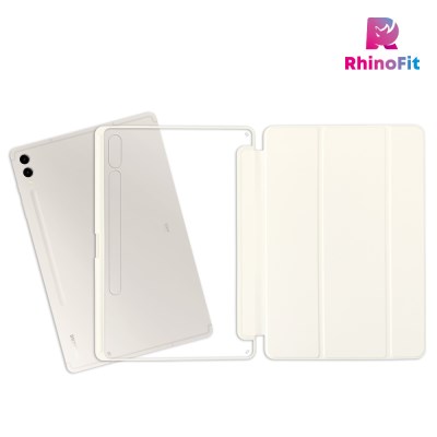 (B급 세일) 라이노핏 (갤럭시탭 S9+/S10+) 클리어쉴드 북커버 케이스