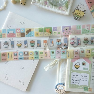 동물친구들 키스컷 3종