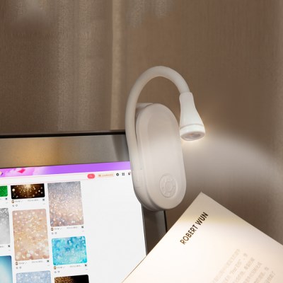 집게 클립 북라이트 독서등 휴대용 LED 공부등 무드등 수면등