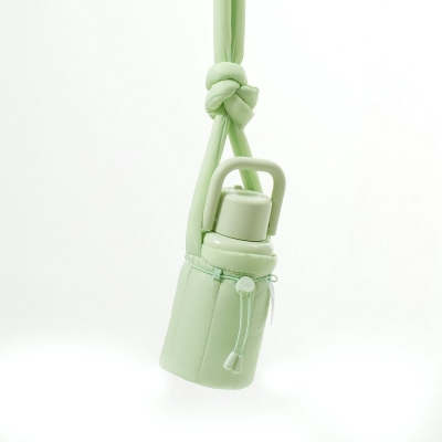 홀로홀로 밀크 텀블러 구름 파우치 그린